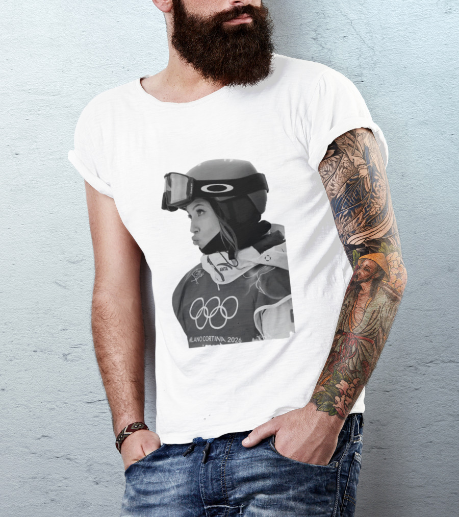 Eileen Gu Olympic Freestyle Skiing Milano Cortina 2026 T-Shirt