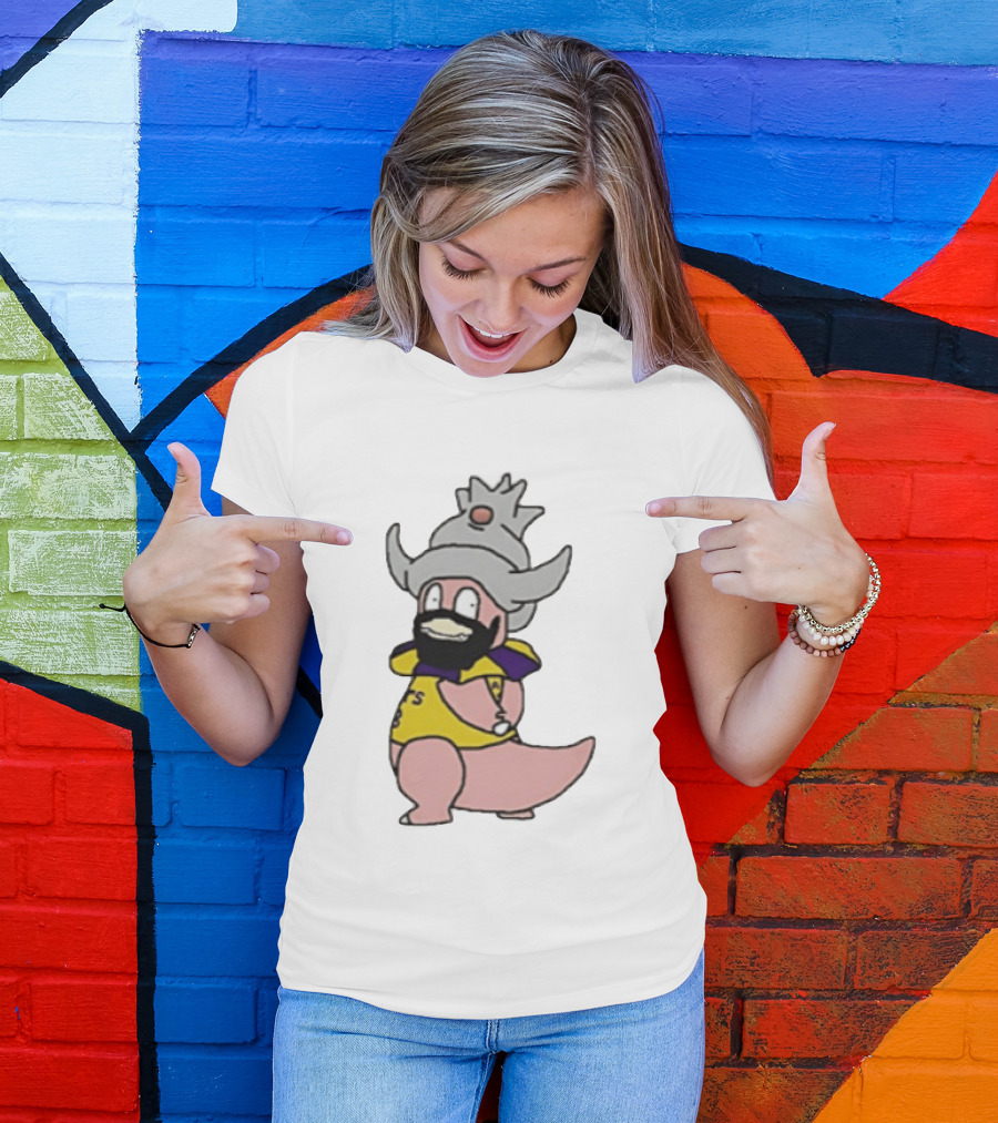 Slowking James LeBron James Los Angeles Lakers Crossover Basketball Pokémon Fusion T-Shirt