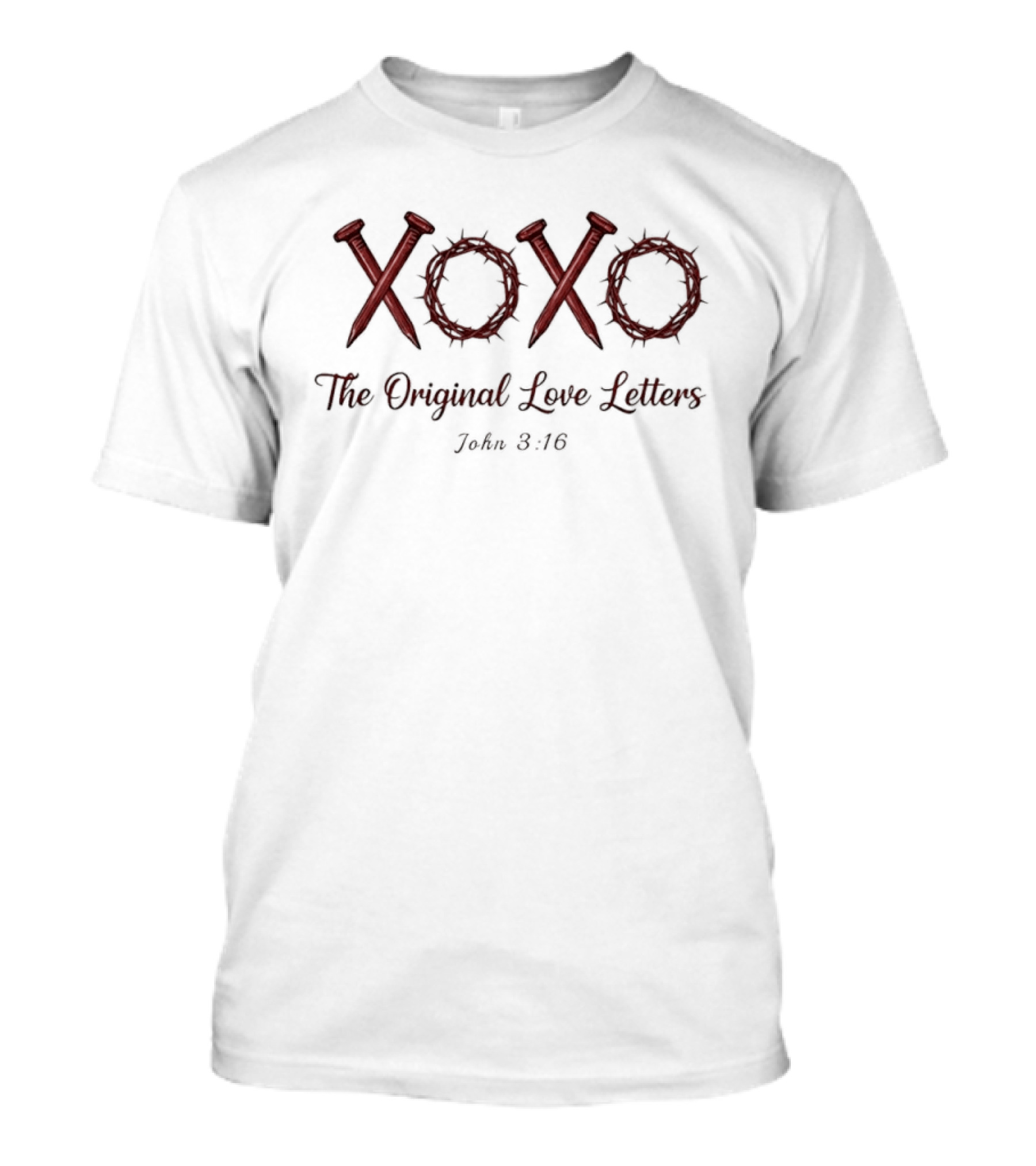 XoXo The Original Love Letter John 3:16 T-Shirt