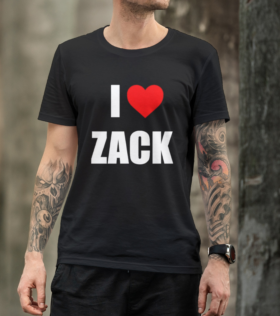 I Heart Zack Snyder American Filmmaker T-Shirt