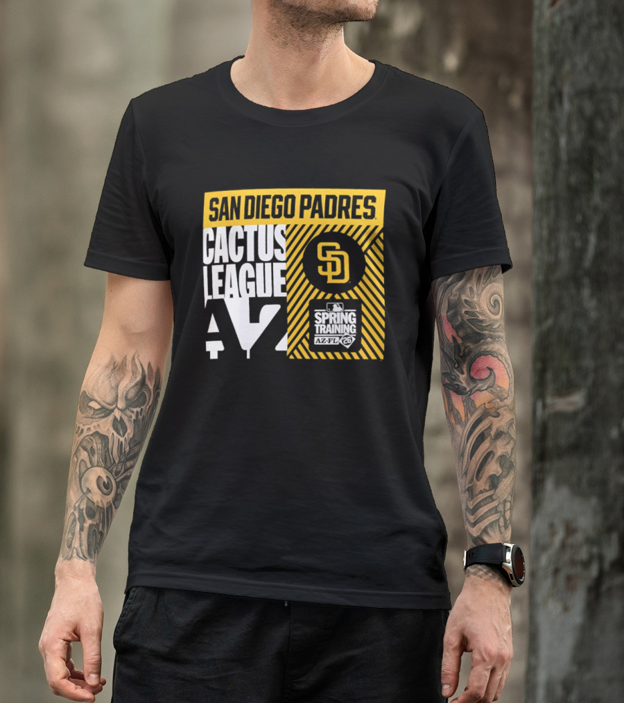 San Diego Padres Cactus League Spring Training 2026 T-Shirt