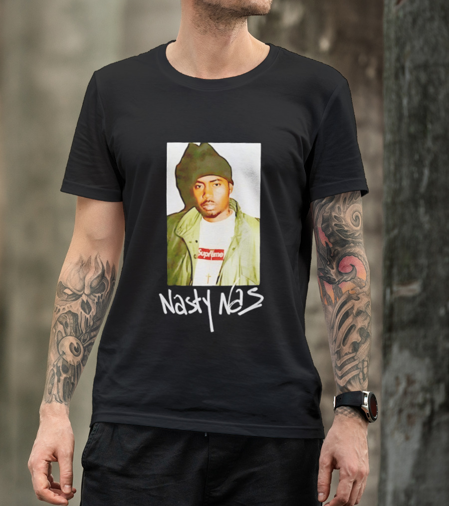 Nasty Nas Supreme Photo T-Shirt