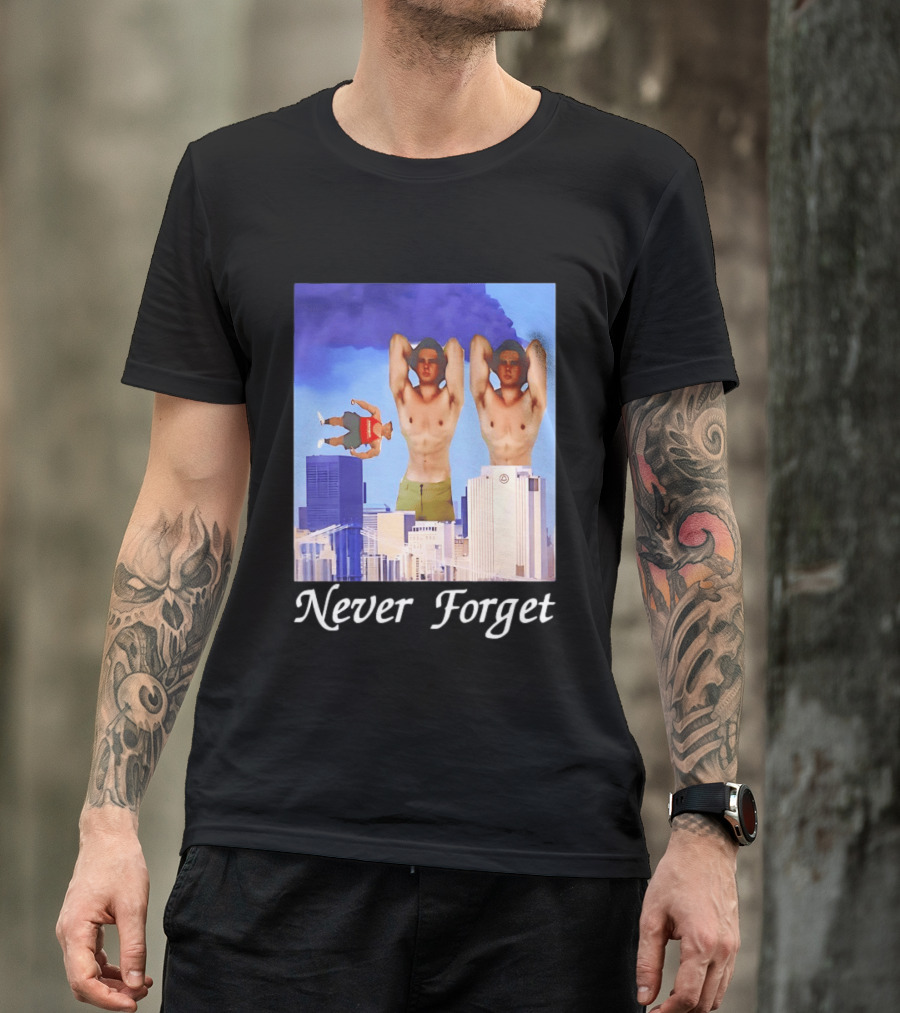 Never Forget When Clav Got Mogged By ASU Frat Leader Giants In Cityscape T-Shirt