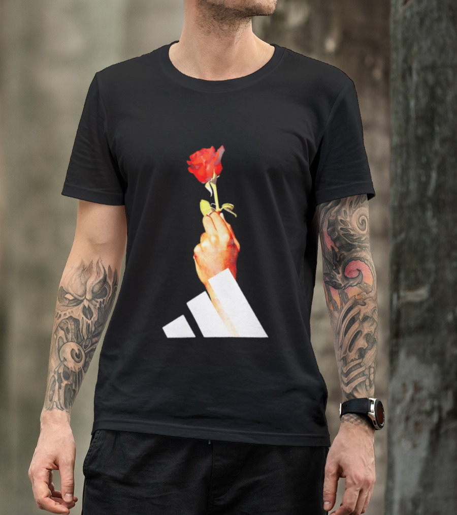 Derrick Rose Chicago Bulls Adidas Rose Hand T-Shirt