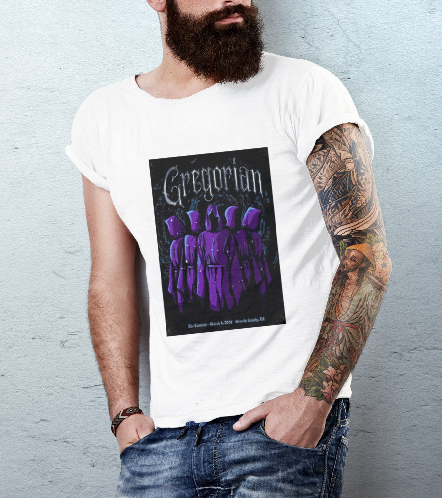 Gregorian March 8 2026 The Caverns Grundy County TN T-Shirt