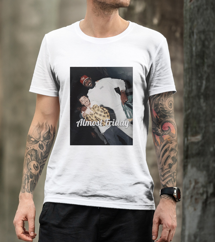 LeBron And Chalamet Almost Friday UN Hat T-Shirt