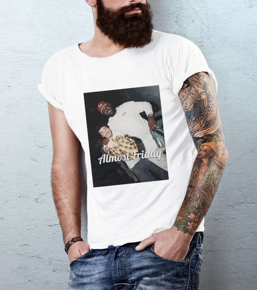 LeBron And Chalamet Almost Friday UN Hat T-Shirt