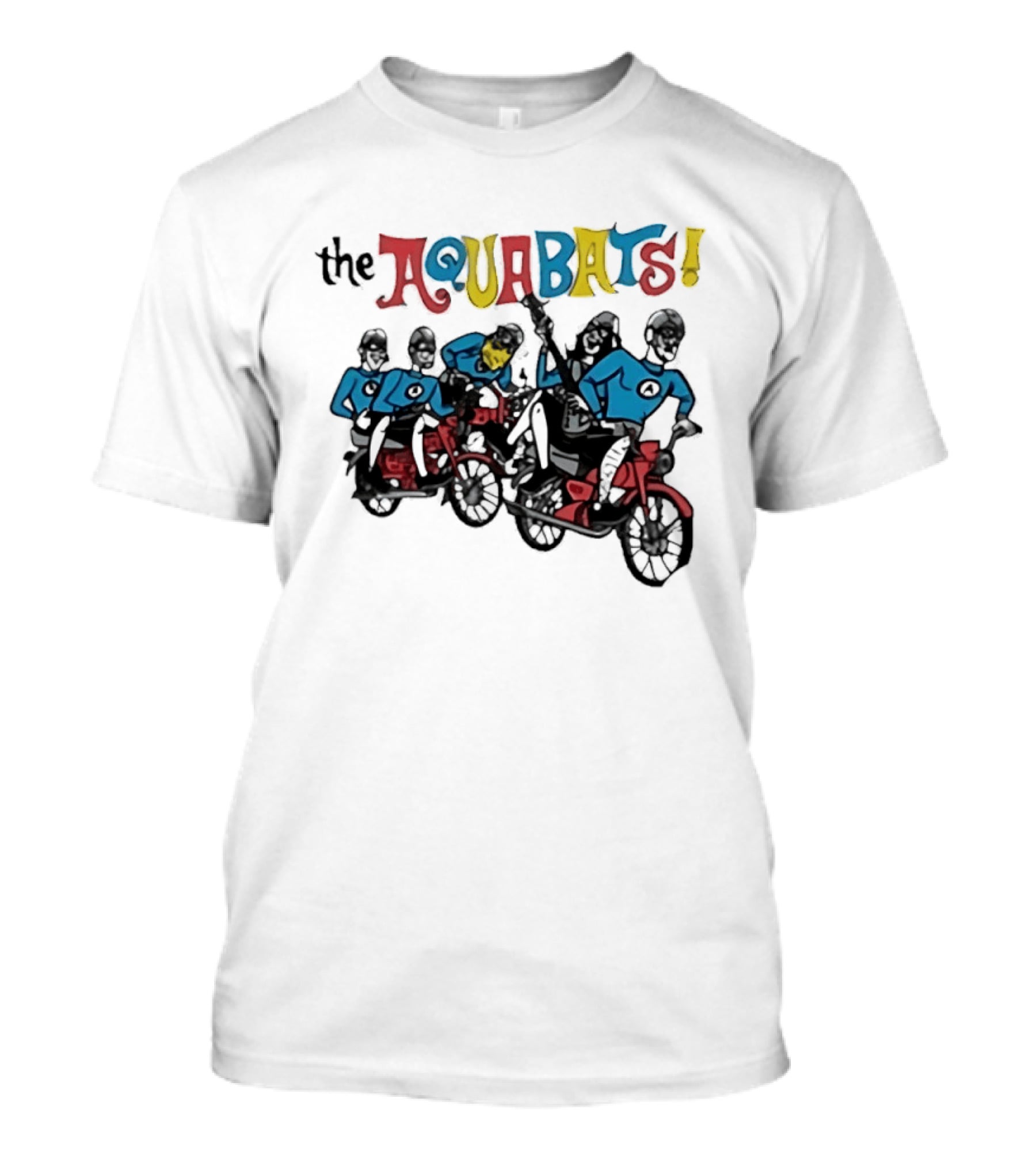 The Aquabats On Bike Rocking Guitar Adventure T-Shirt