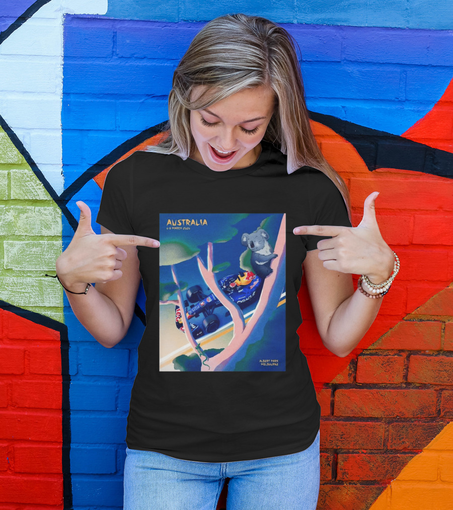Australia 6 8 March 2026 Red Bull Racing F1 Albert Park Melbourne T-Shirt