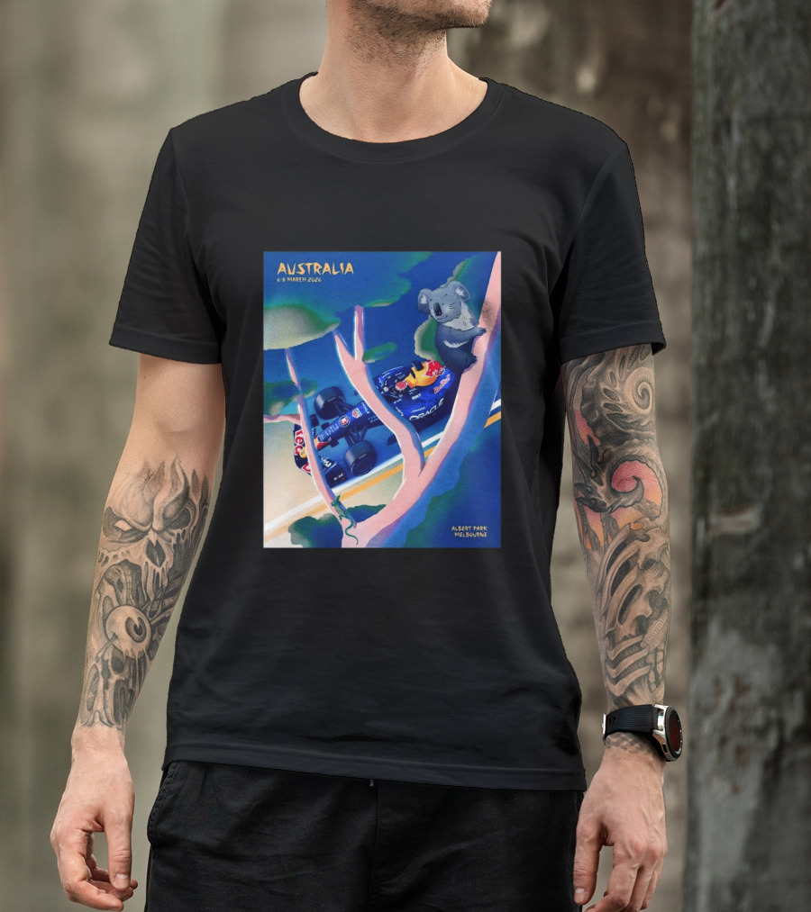 Australia 6 8 March 2026 Red Bull Racing F1 Albert Park Melbourne T-Shirt