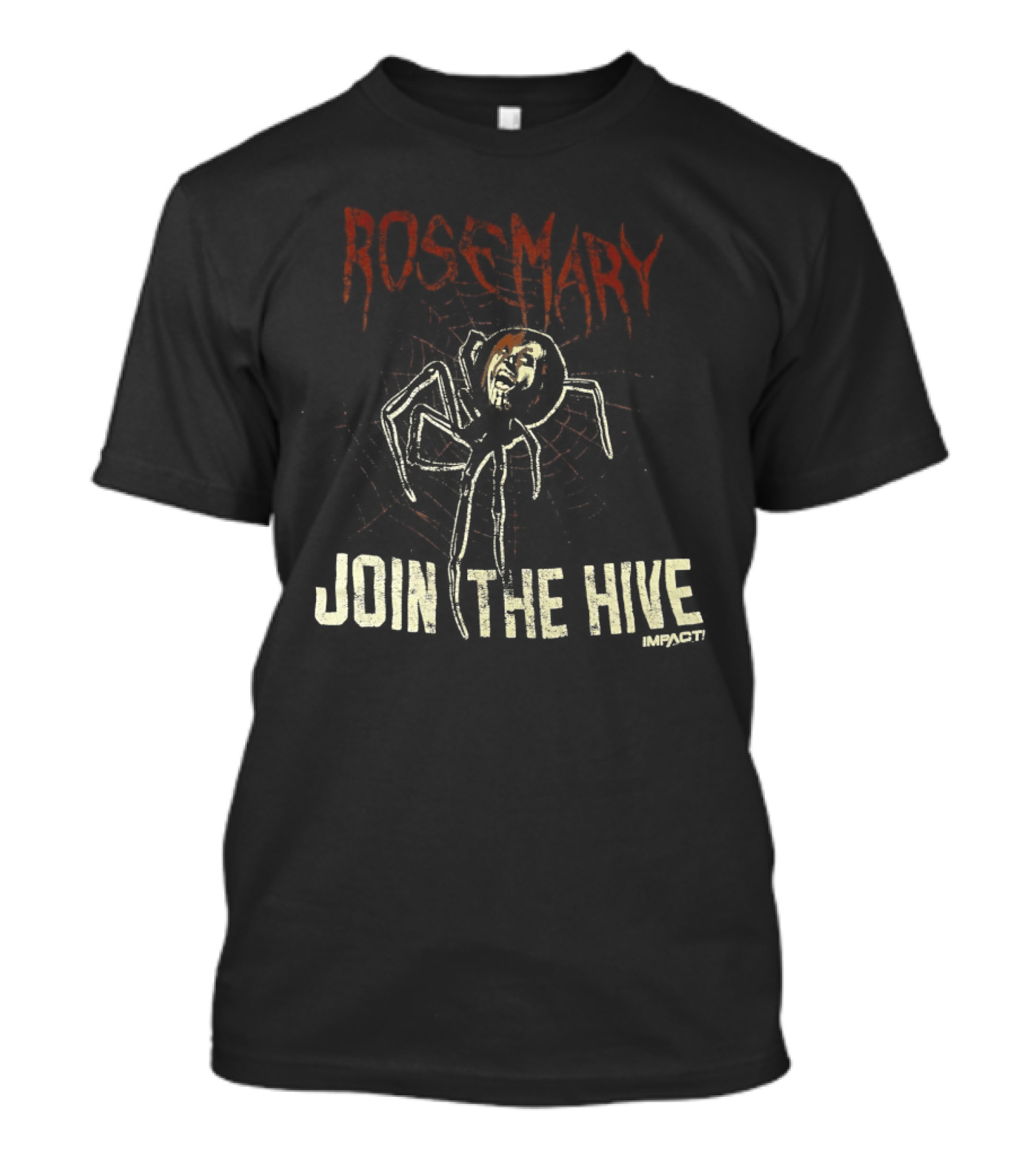 ROSE MARY JOIN THE HIVE Spooky Graphic With Sketched Spider T-Shirt