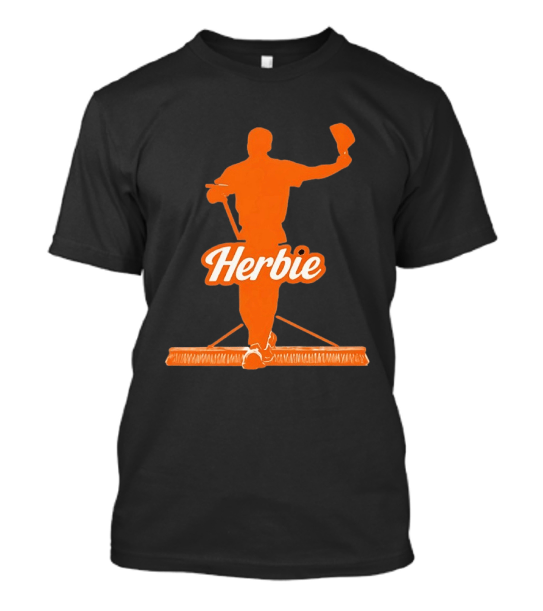 Herbie Houston Astros Iconic Broom Celebration T-Shirt