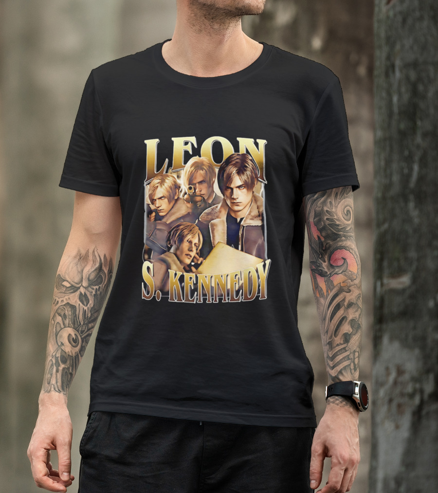 Leon S. Kennedy Bootleg Gamer T-Shirt