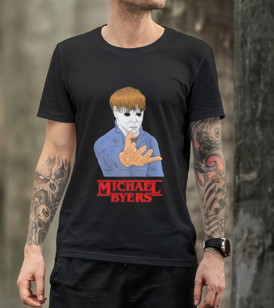 Michael Byers Horror And Sci Fi Mashup Stranger Things Halloween T-Shirt