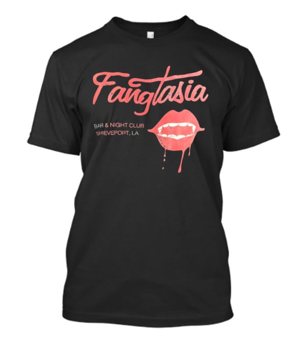 Fangtasia Bar And Night Club Shreveport LA Vampire Lips T-Shirt