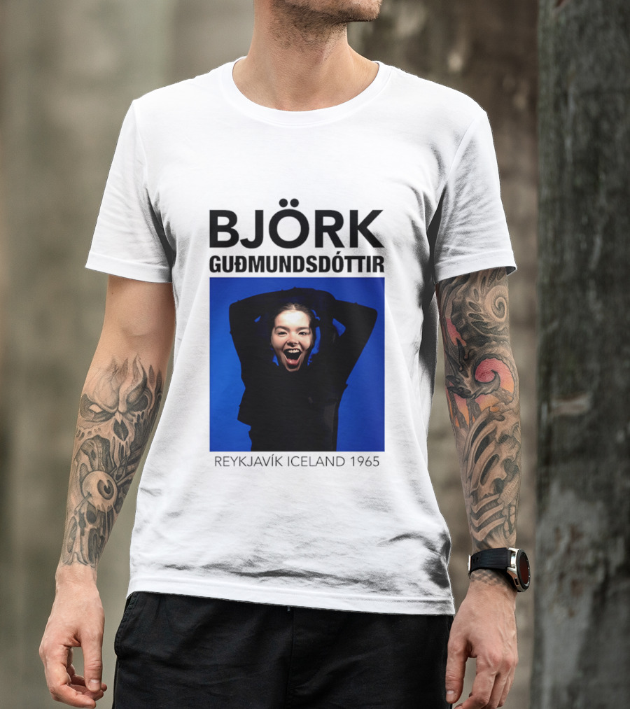 BJÖRK Guðmundsdóttir Reykjavík Iceland 1965 T-Shirt