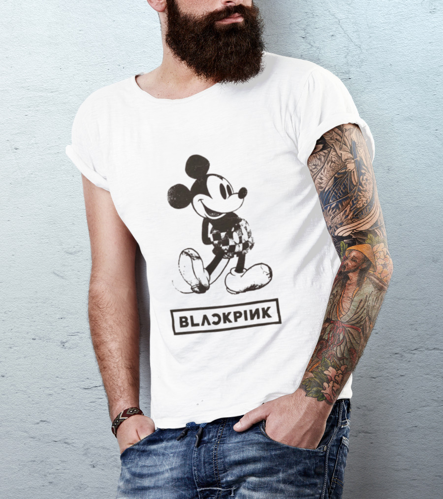 Blackpink Disney Mickey Mouse Collaboration T-Shirt