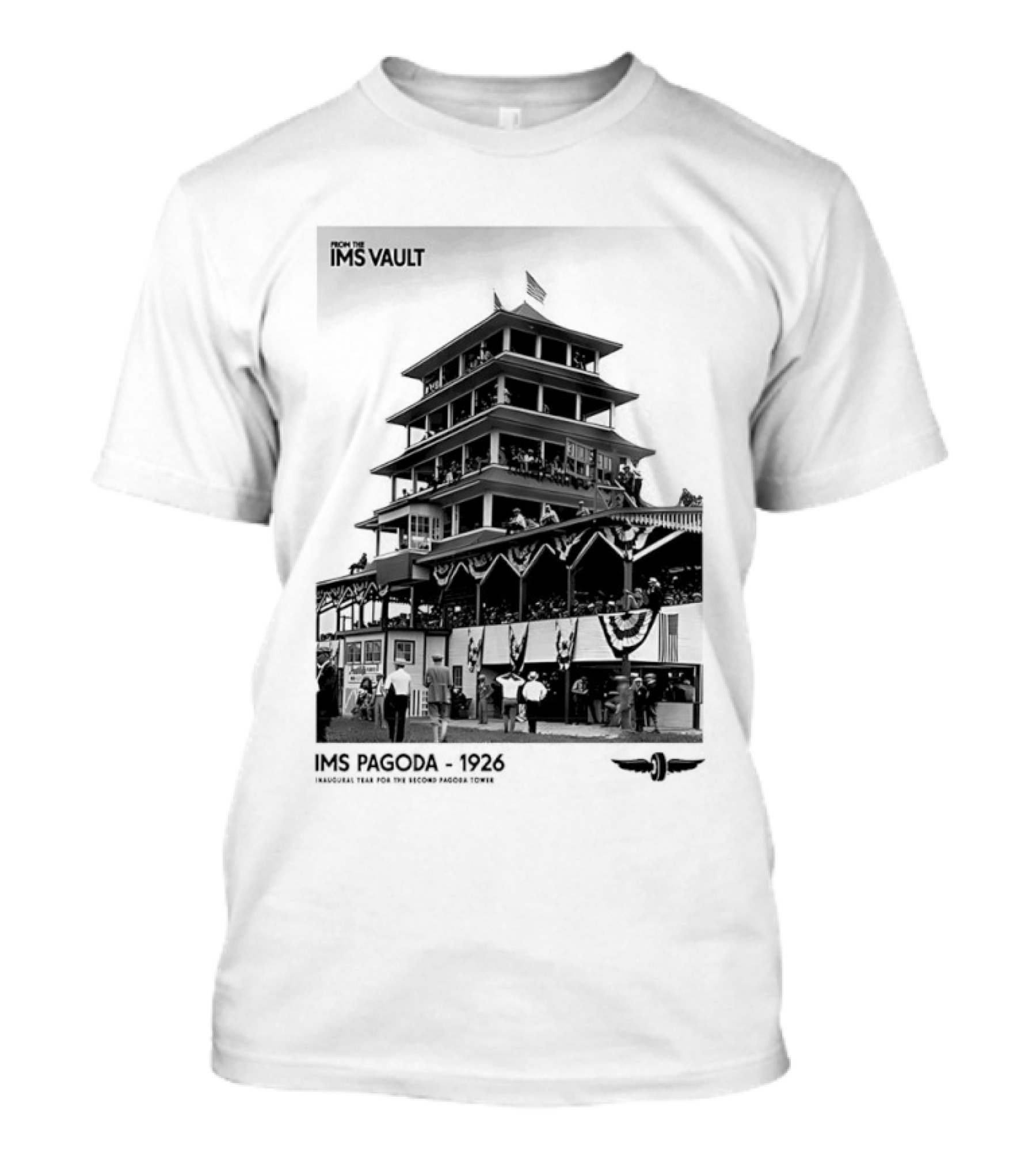 Pagoda Indianapolis Motor Speedway IMS Vault 1926 T-Shirt