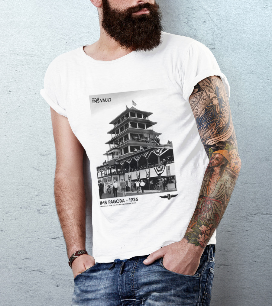 Pagoda Indianapolis Motor Speedway IMS Vault 1926 T-Shirt