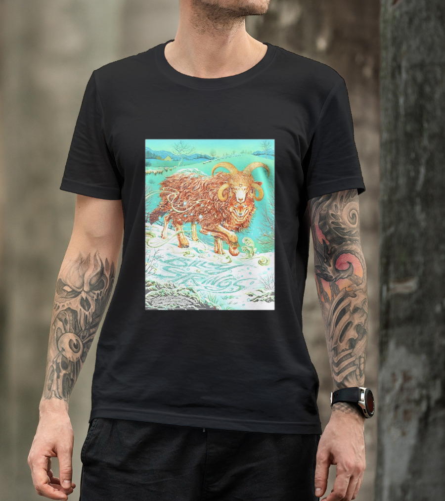 Billy Strings Asheville North Carolina 2026 Sheep Face T-Shirt
