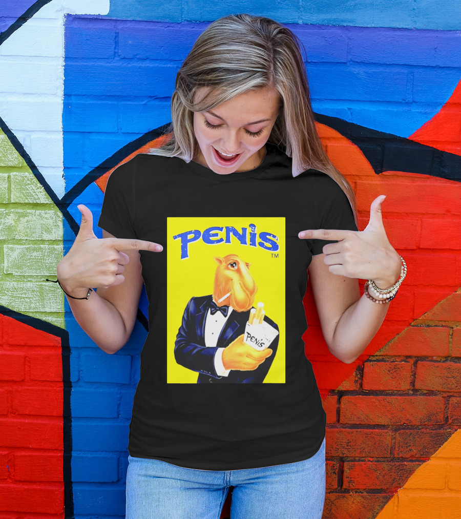 Penis Camel Smoking Meme T-Shirt