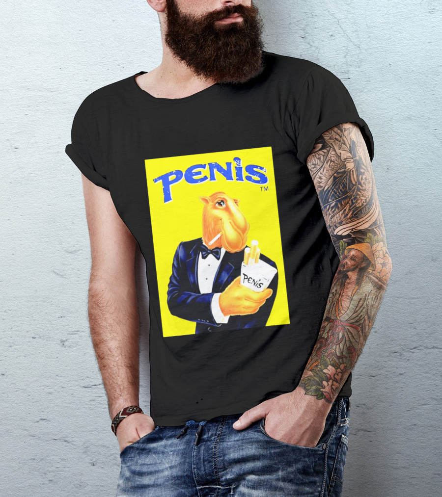 Penis Camel Smoking Meme T-Shirt