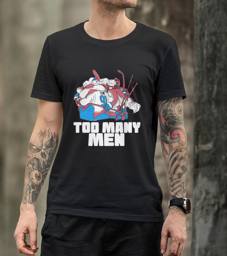 Kadri Hockey Too Many Men 91 Pile T-Shirt