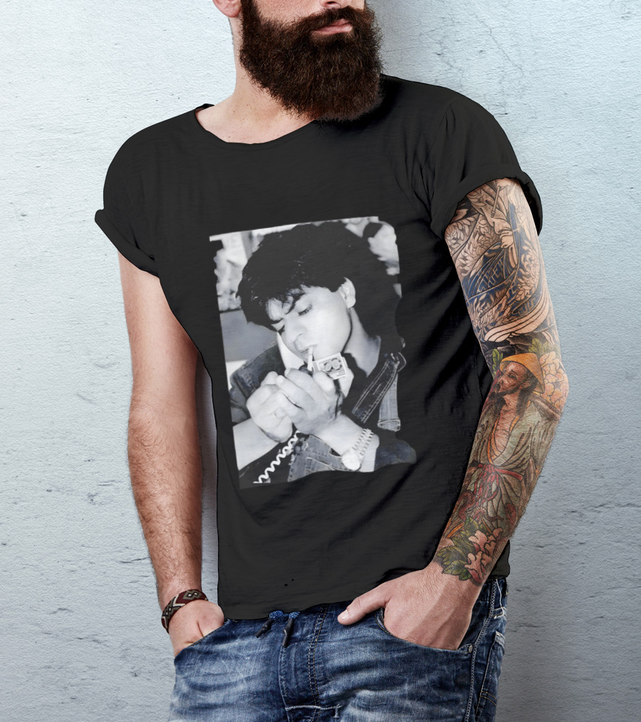 Shah Rukh Khan Iconic Smoking Bollywood T-Shirt