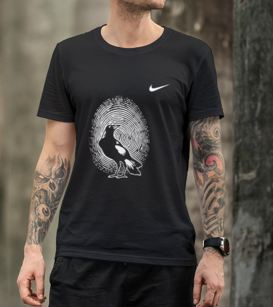 Collingwood Football Club Magpie Emblem Nike Craig McRae 2026 T-Shirt