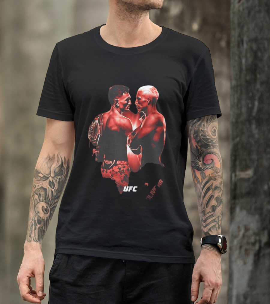 Max Holloway Charles Oliveira UFC Clash Showdown T-Shirt