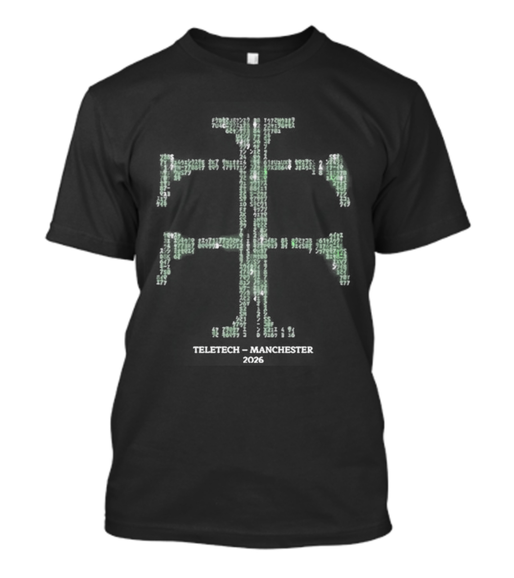 Teletech Matrix Electric Circuitry Cyber Tech T-Shirt