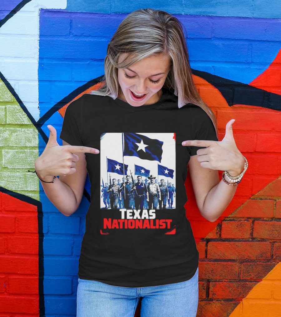 Texas Nationalist A New Texas Revolution Is Coming Patriotic Flag T-Shirt