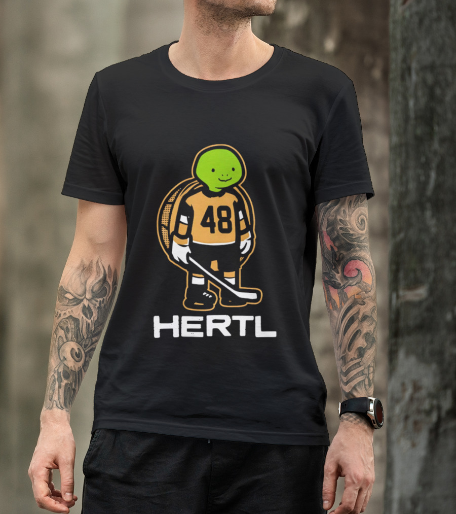Tomas Hertl 48 Turtle Hockey Player T-Shirt