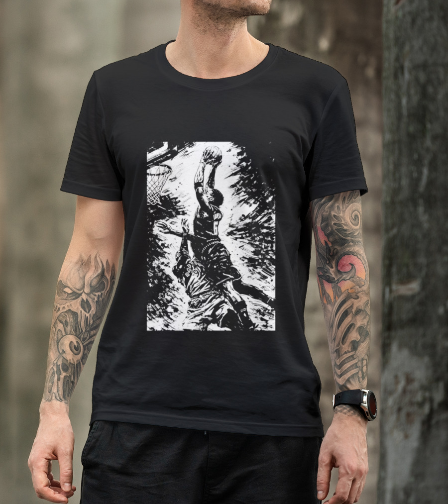 Anthony Edwards Epic Dunk Over RJ Barrett T-Shirt