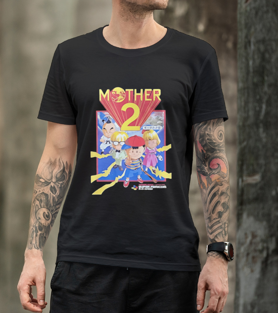 Mother 2 EarthBound Super Famicom Characters Japan T-Shirt