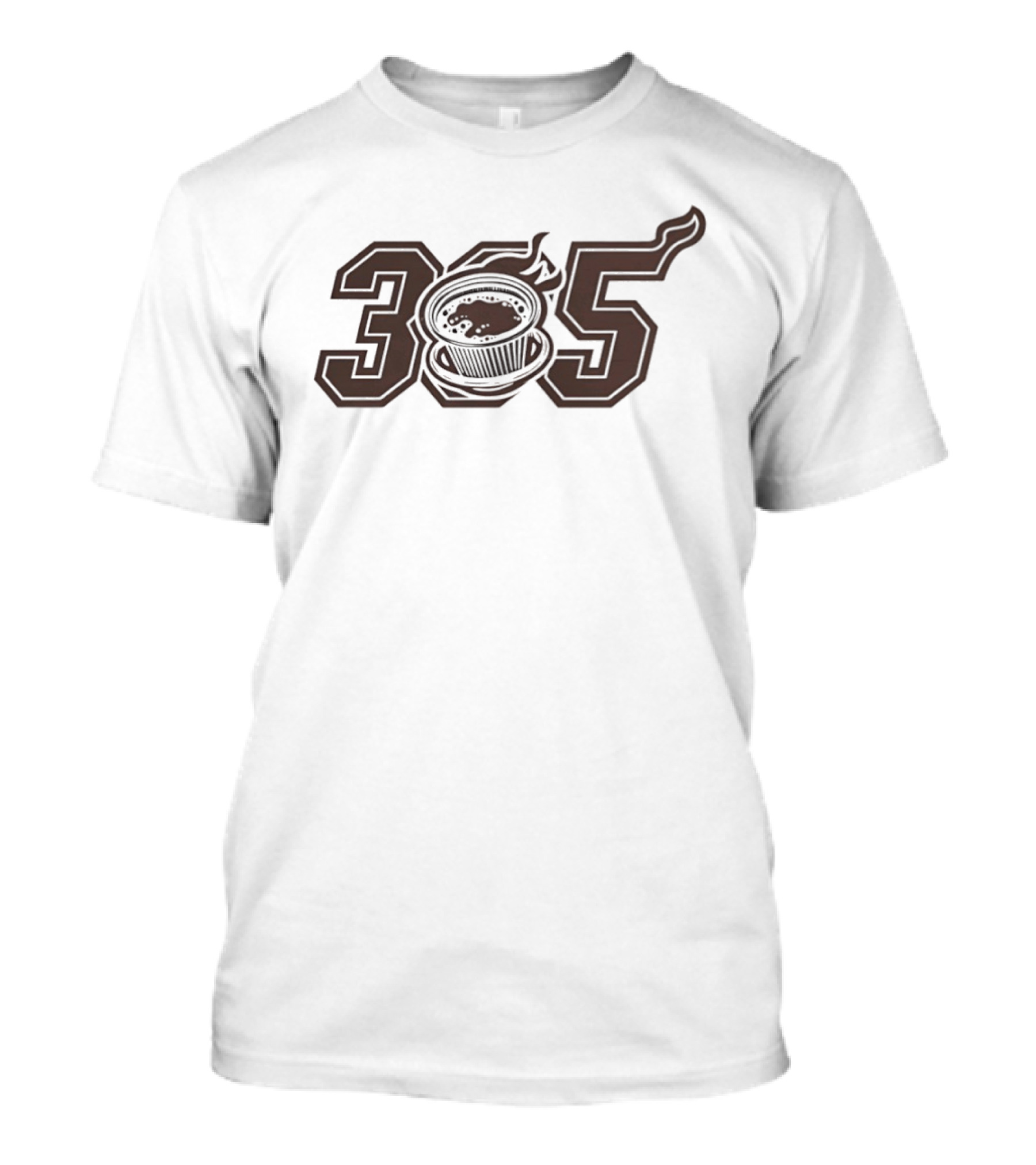 Coffee Cup 305 Steaming T-Shirt