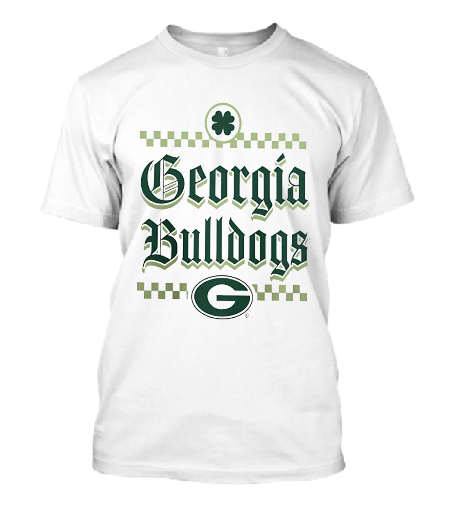 Georgia Bulldogs Lucky St Patrick's Day 2026 T-Shirt