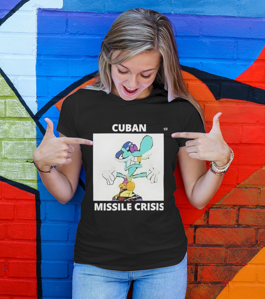 Cuban Missile Crisis Character Cartoon T-Shirt