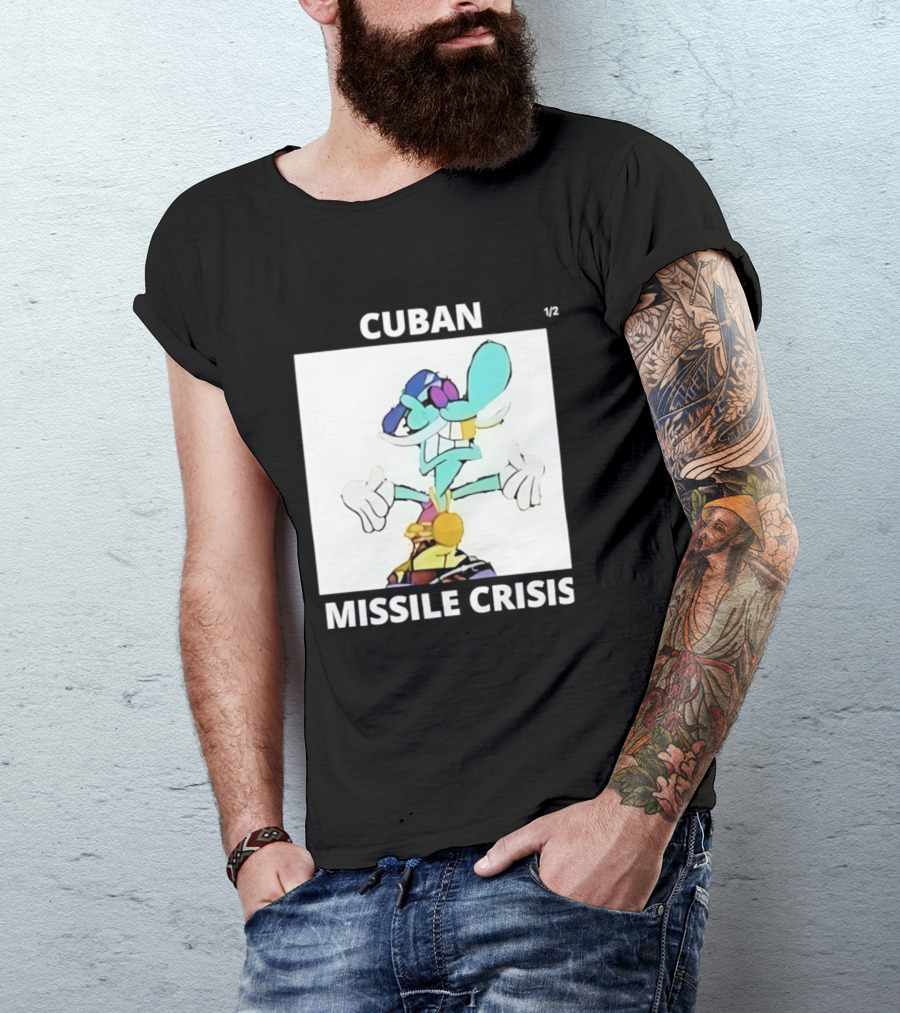 Cuban Missile Crisis Character Cartoon T-Shirt