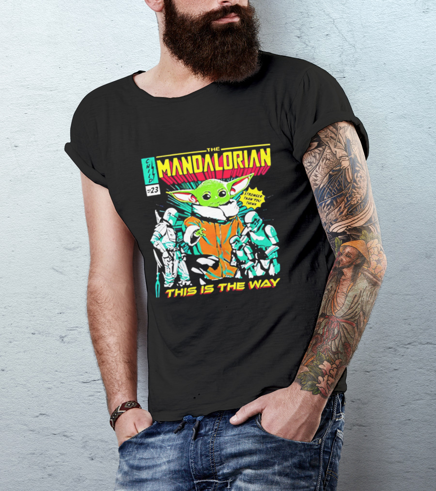 The Mandalorian Baby Yoda This Is The Way Comic Issue 29 T-Shirt