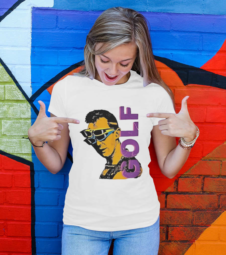 GOLF Man Sunglasses Retro Pop T-Shirt