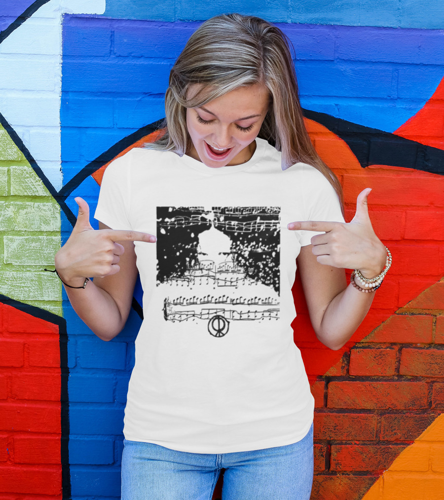 Rosalia New Era Lux In Madrid Music Note T-Shirt