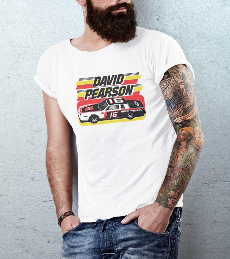 David Pearson 16 Halpern Enterprises Racing Car T-Shirt