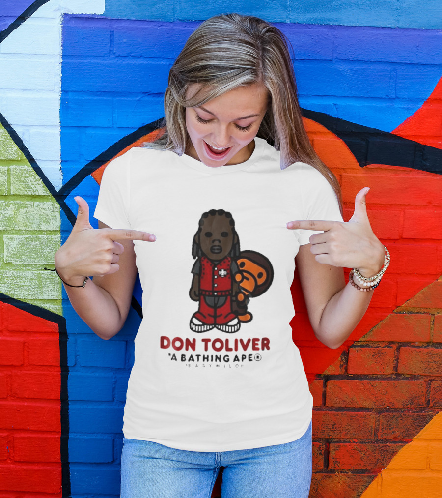 Don Toliver A Bathing Ape Baby Milo Collaboration T-Shirt