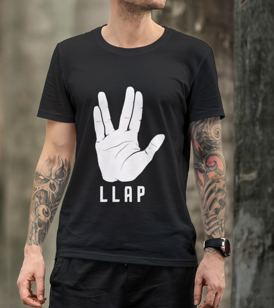 LLAP Vulcan Salute Hand T-Shirt