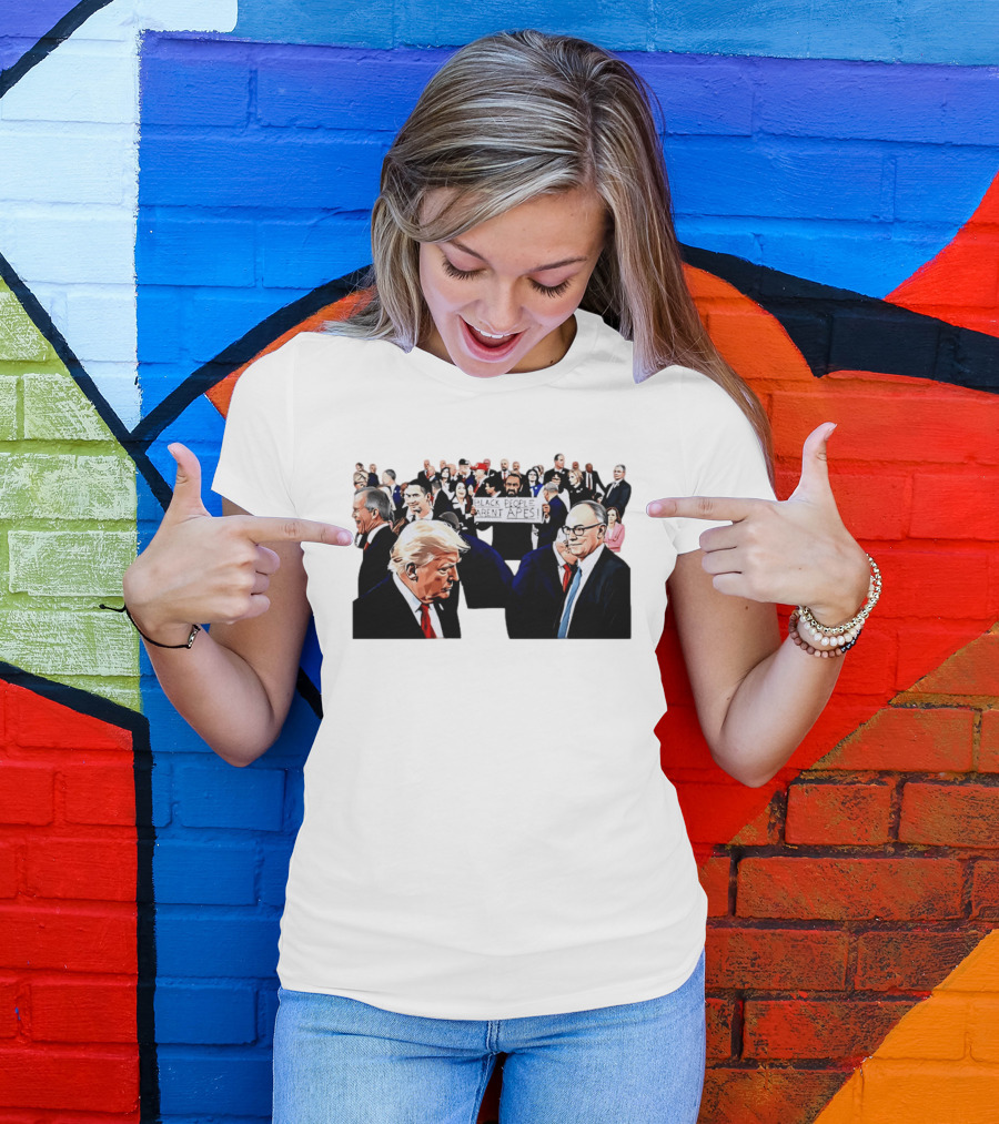 Congressman Al Green Sign Black People Arent Apes State Of The Union T-Shirt