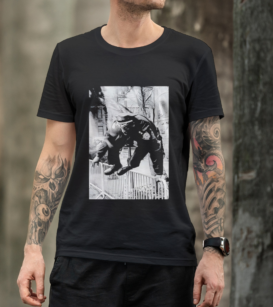 Aaron Edwards New York Police Urban Street T-Shirt