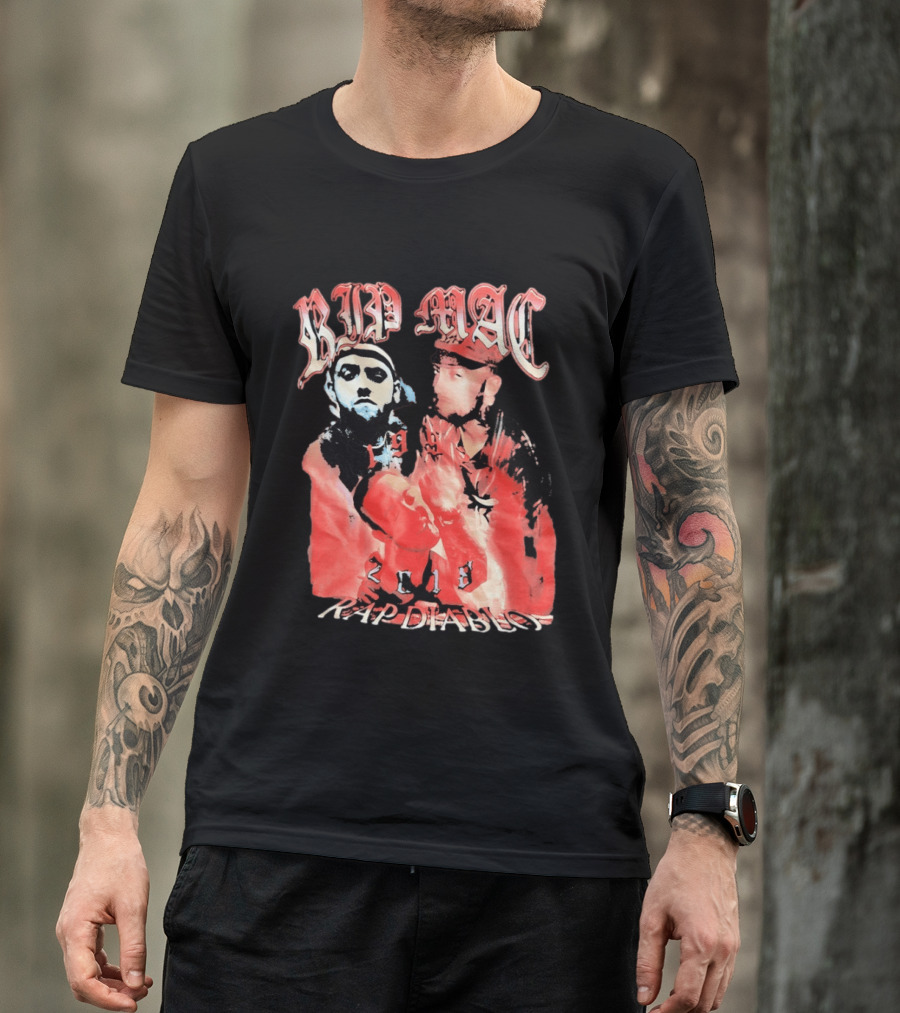 RIP Mac Miller 1992 2018 Rap Diablo T-Shirt