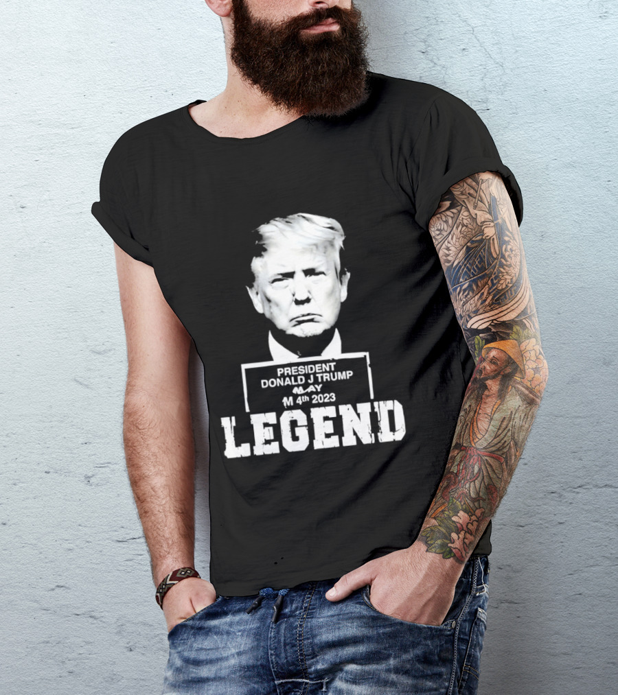 President Donald J Trump Legend May 4th 2023 T-Shirt
