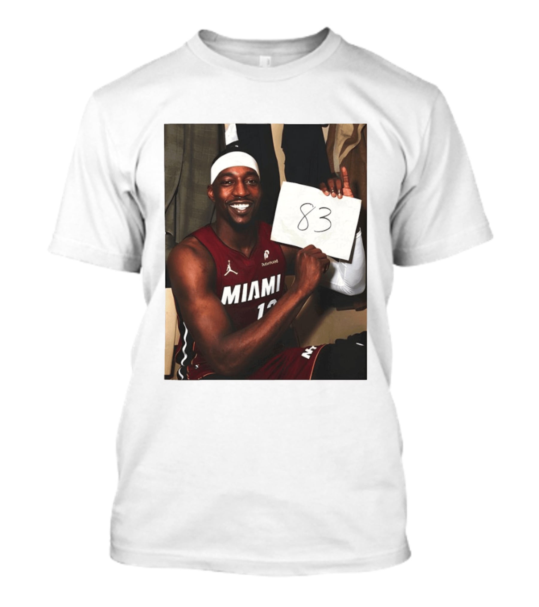 Bam Adebayo 83 Points Miami Heat Tribute NBA Legend Wilt Chamberlain T-Shirt